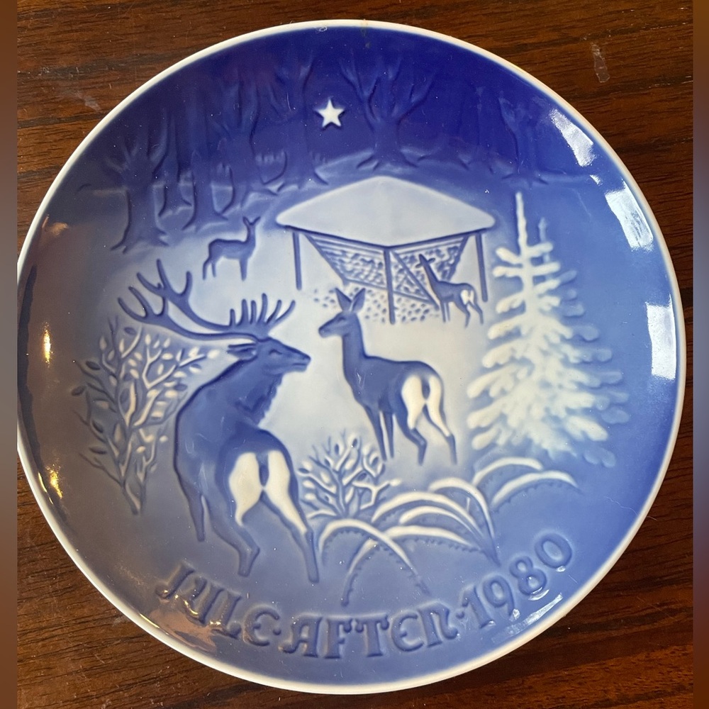 1980 Bing & Grondahl Christmas Plate